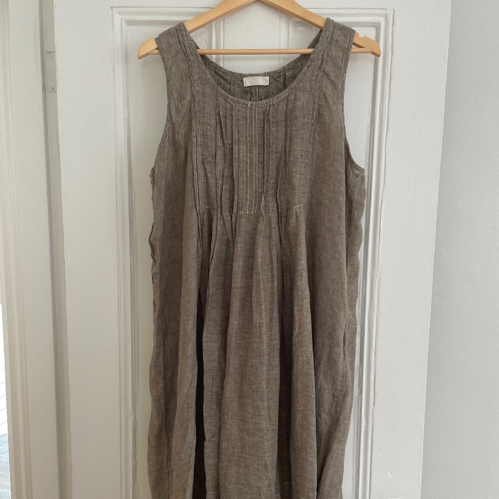 CP Shades Linen Dress Size XL